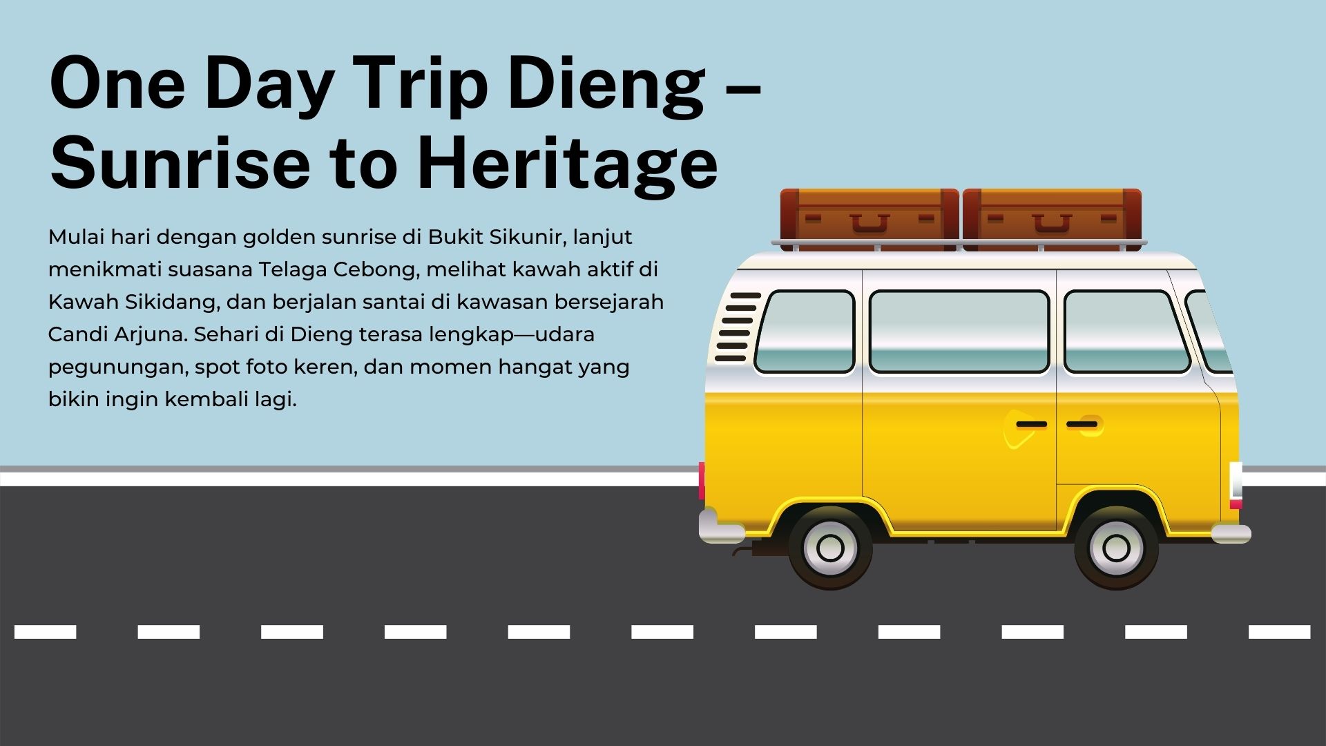 Paket Wisata Tour Dieng